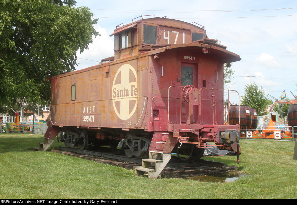 ATSF Caboose 999471 - Atchison, Topeka & Santa Fe